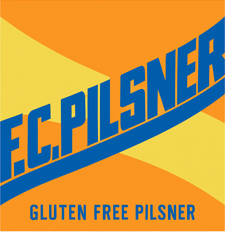 Etiket van First Chop F.C. Pilsner
