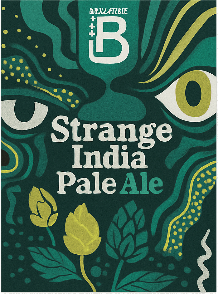 Etiket van Bière des Bräu IPA
