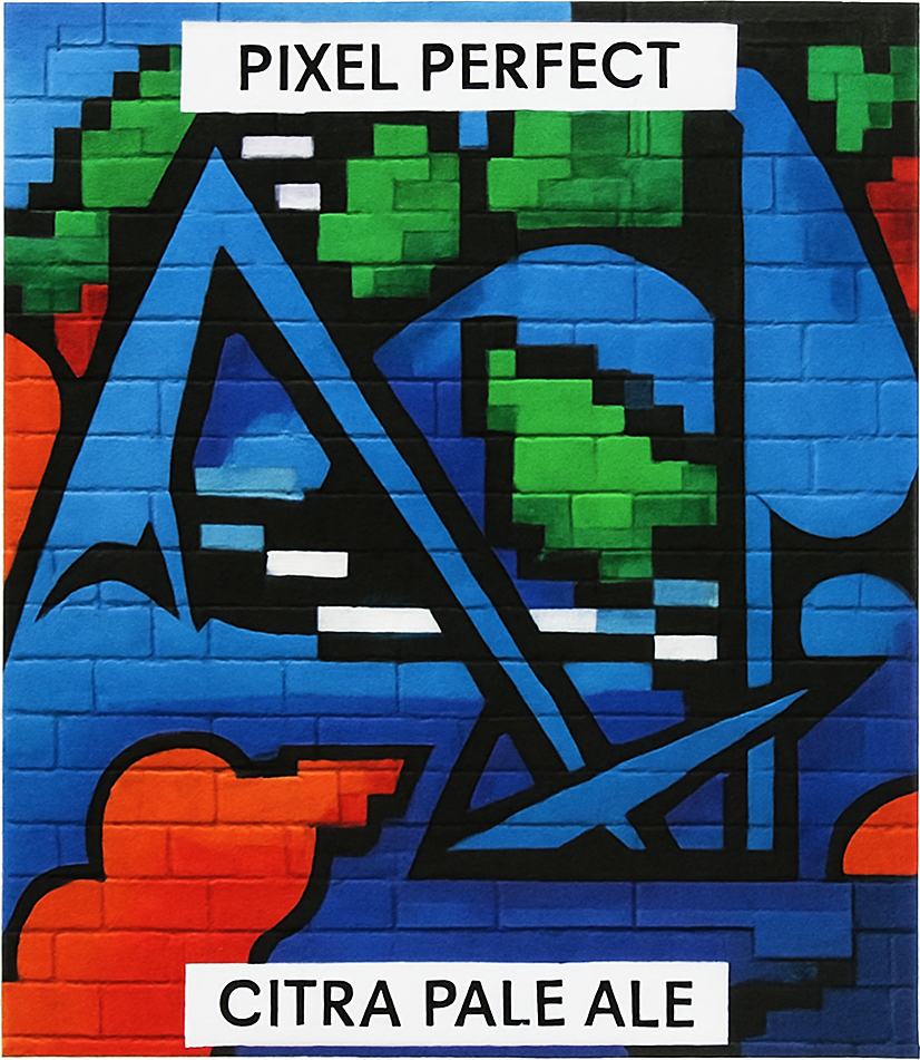 Etiket van O Brother Pixel Perfect