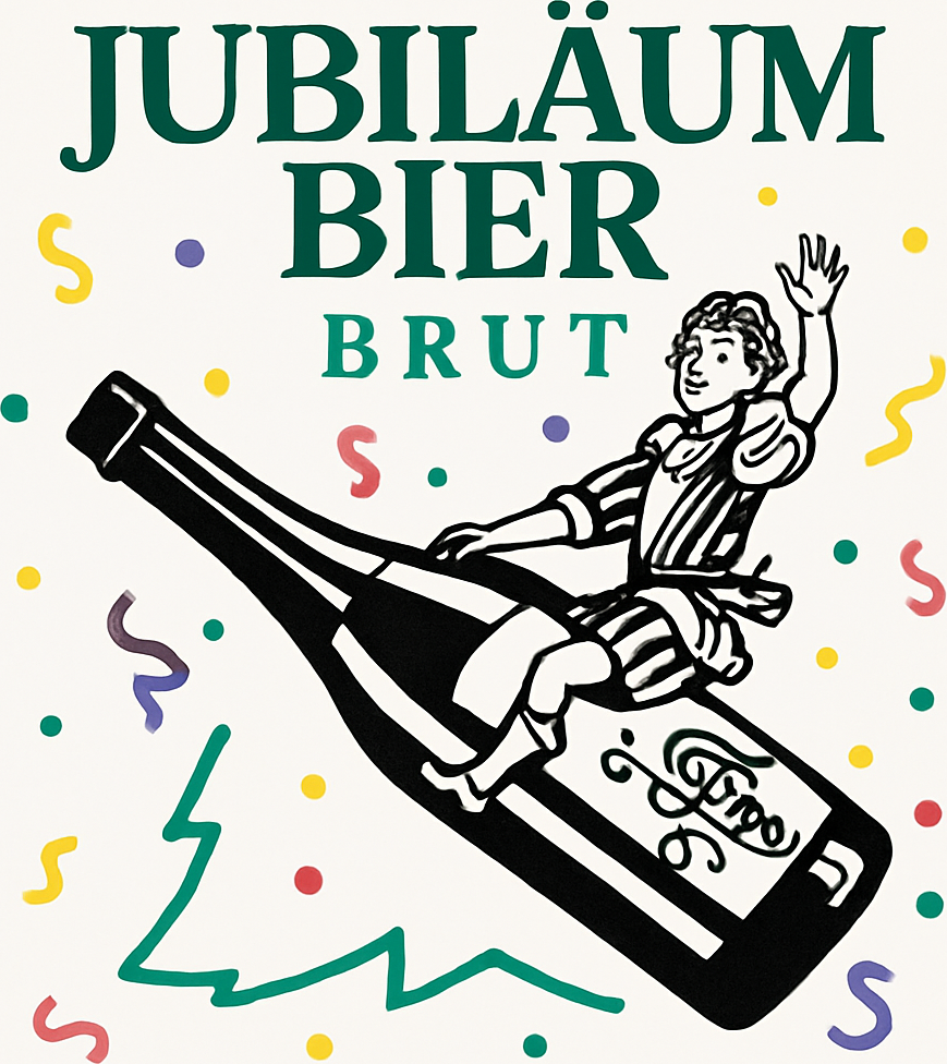 Etiket van Spar Craft Jubileumbier