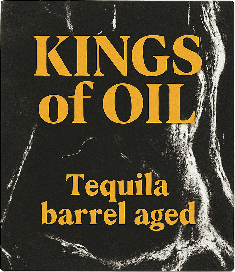 Etiket van La Débauche Kings of Oil Tequila BA