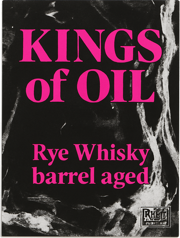 Etiket van La Débauche Kings of Oil Rye BA