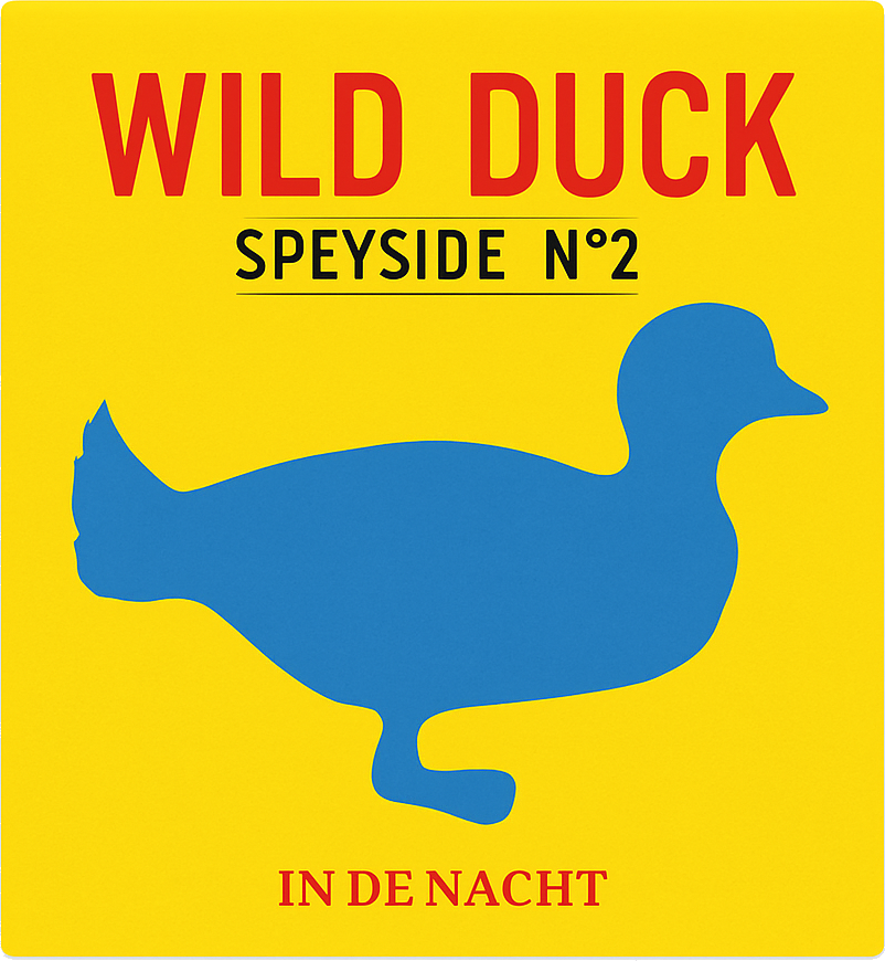 Etiket van In de Nacht Wild Duck Speyside #2