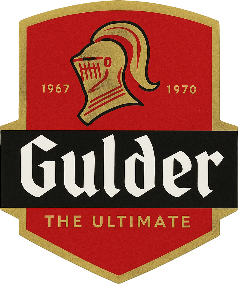 Etiket van Gulder Lager