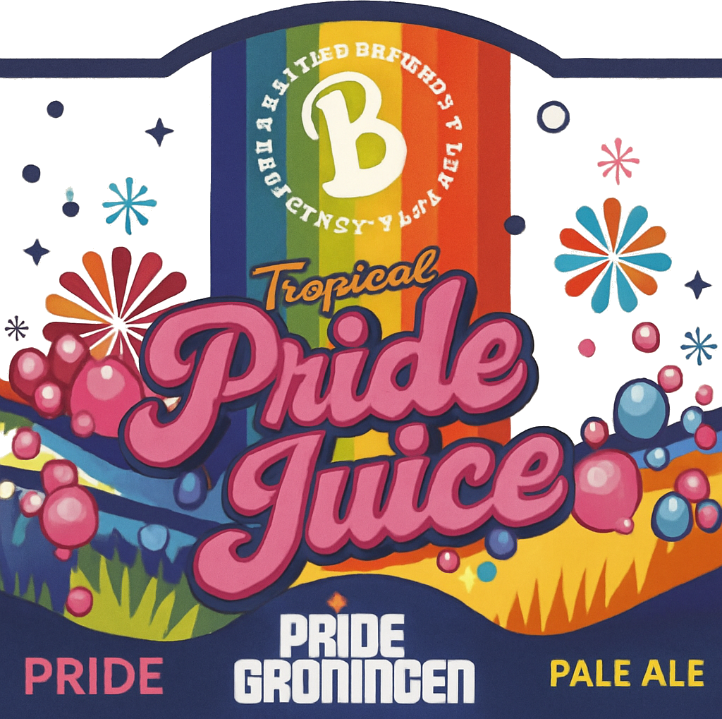 Etiket van Baxbier Tropical Pride Juice