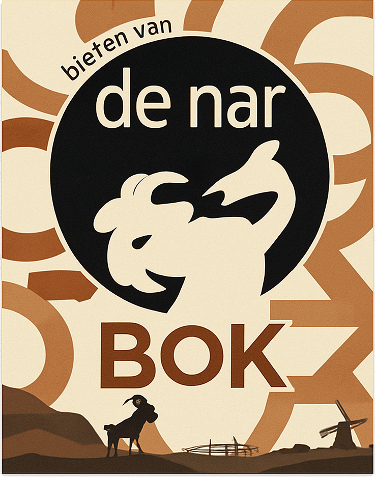 Etiket van De Nar Bok