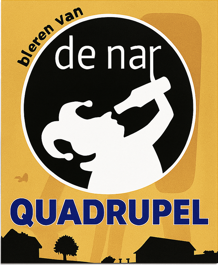 Etiket van De Nar Quadrupel