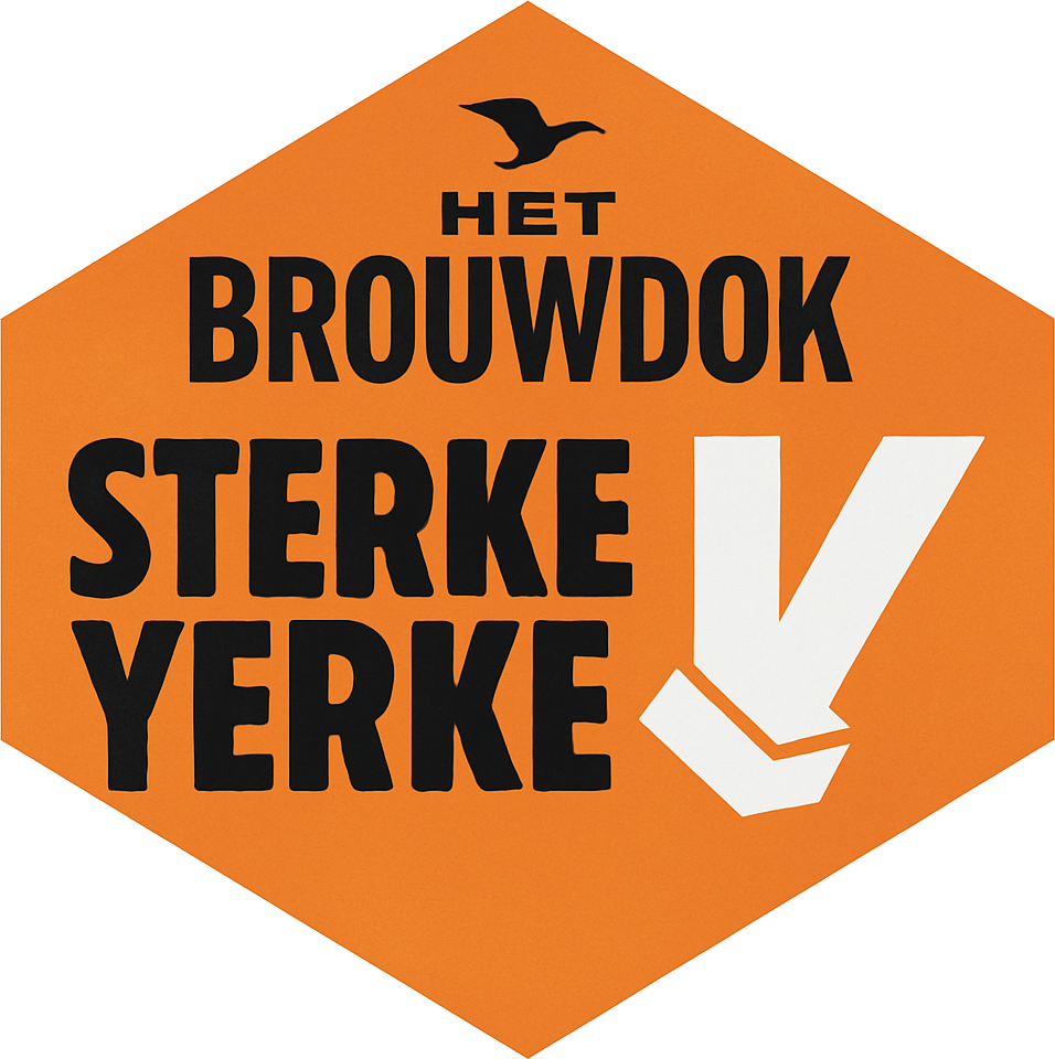 Etiket van Brouwdok Sterke Yerke