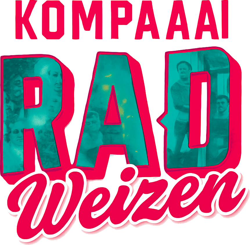 Etiket van Kompaan Paradise Weizen