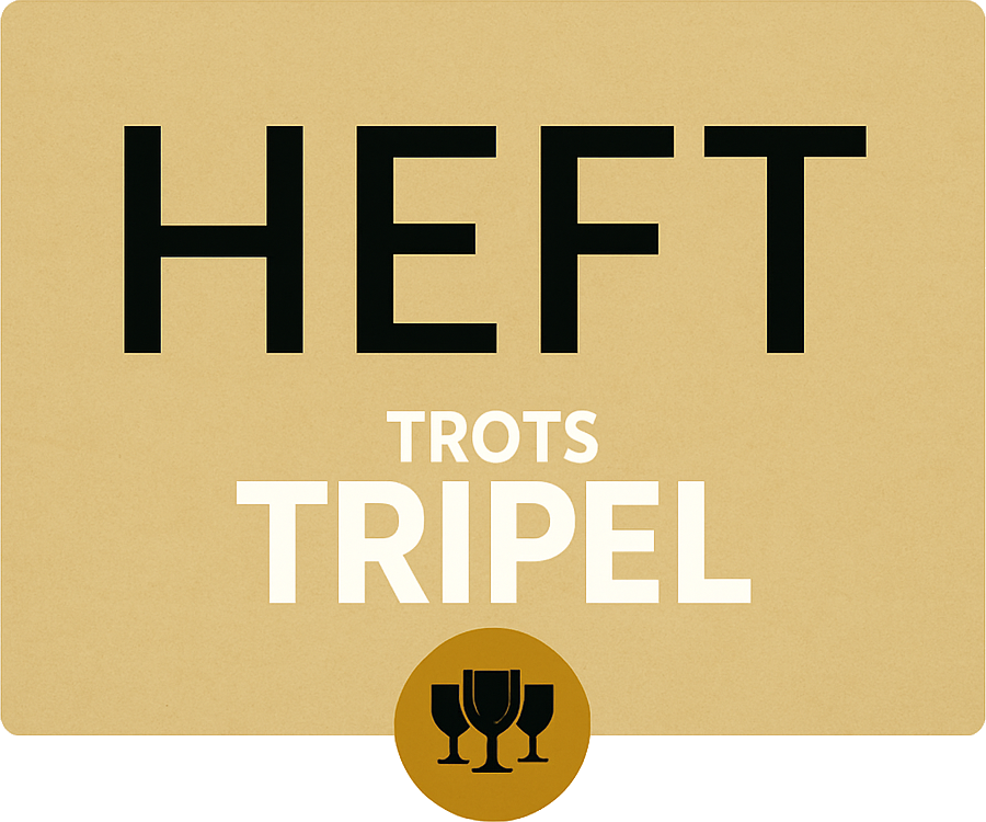 Etiket van Heft Trots Tripel
