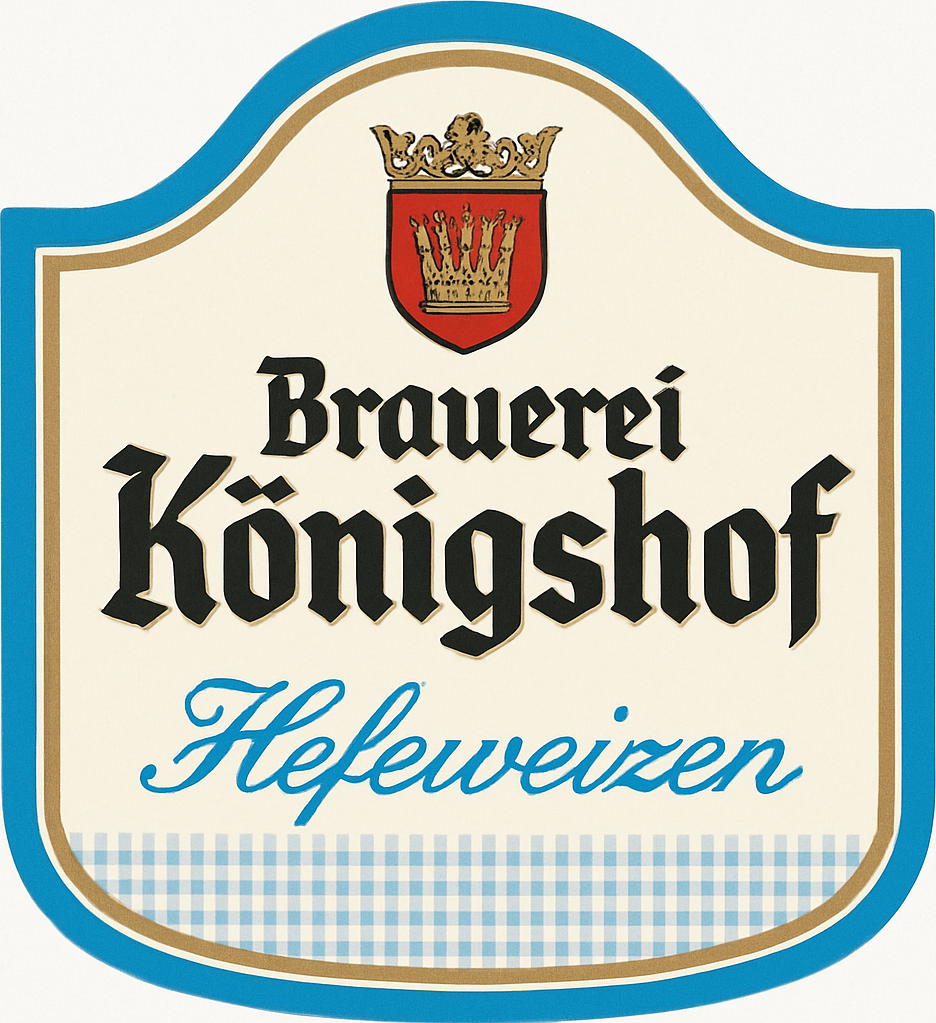 Etiket van Königshof Hefeweizen
