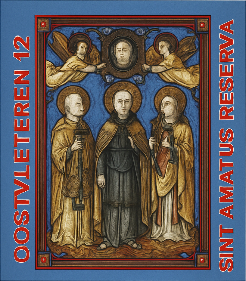 Etiket van Sint Amatus Oostvleteren 12