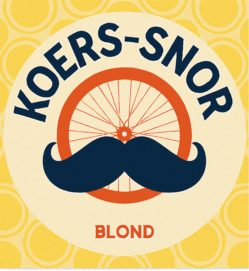 Etiket van Koers-Snor