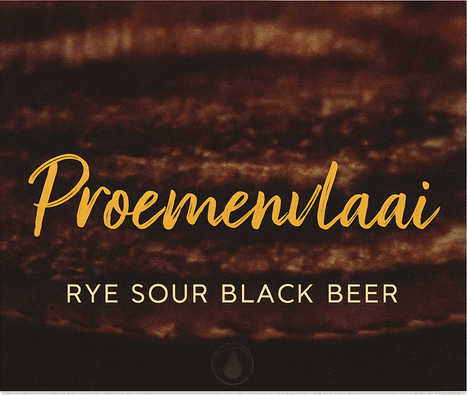 Etiket van Aspro Brews Proemevlaai Pinot Noir BA