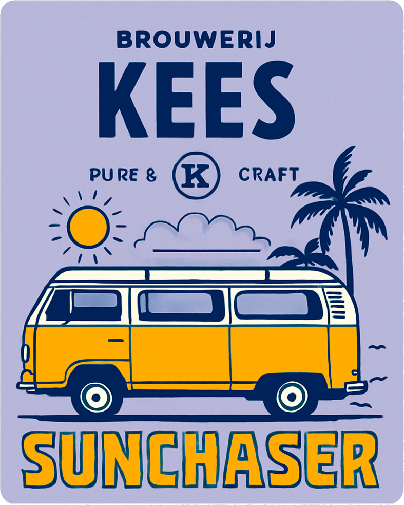 Etiket van Kees Sunchaser