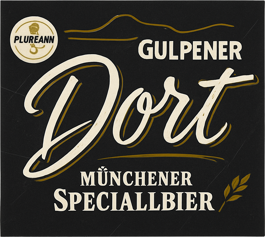Etiket van Gulpener Dort 200 Jaar