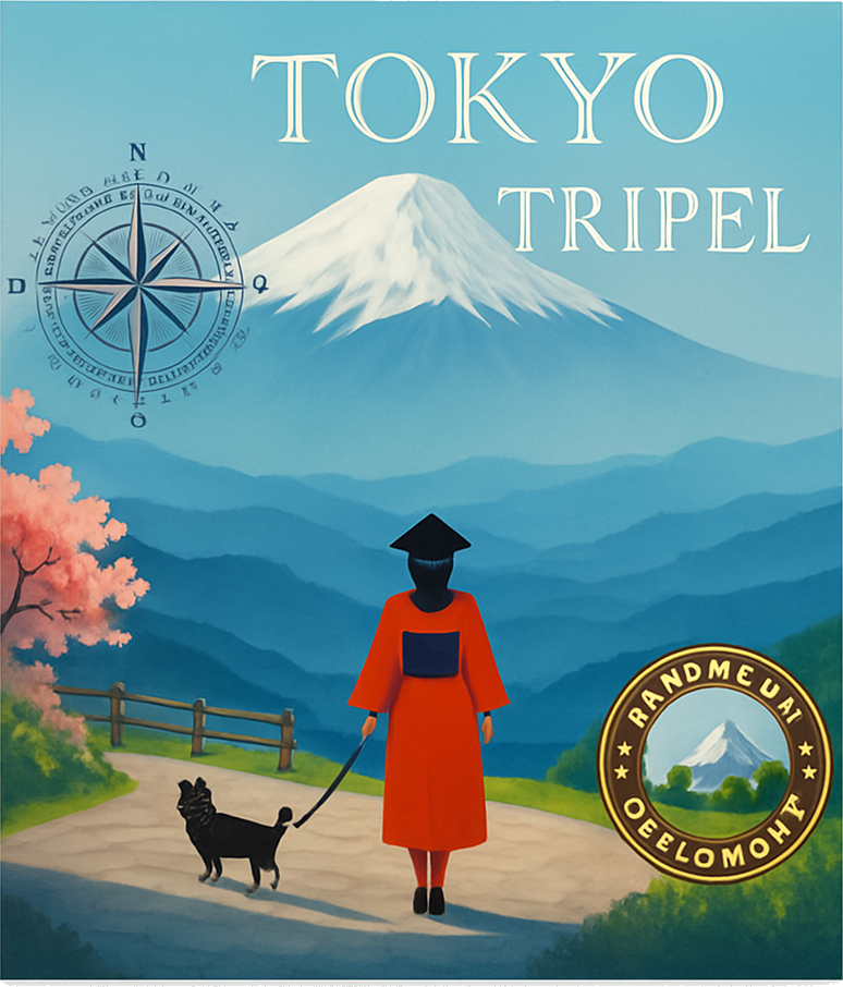 Etiket van Dream Destinations Tokyo Tripel
