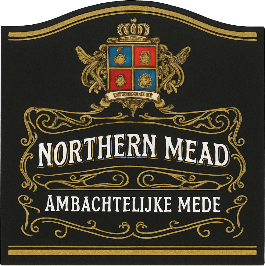 Etiket van De Noordelijke Mederij Bloemenhoning (Barrel Aged Bourbon Cask)