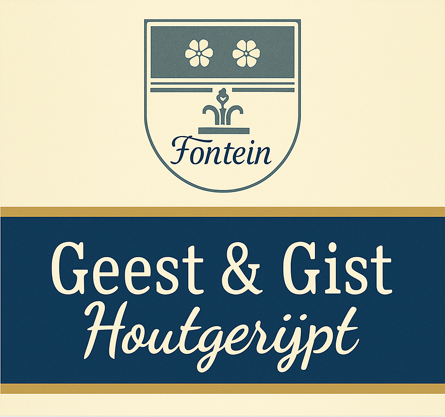 Etiket van De Fontein Geest en Gist BA