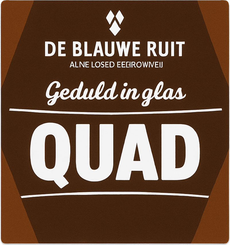 Etiket van De Blauwe Ruit QUAD