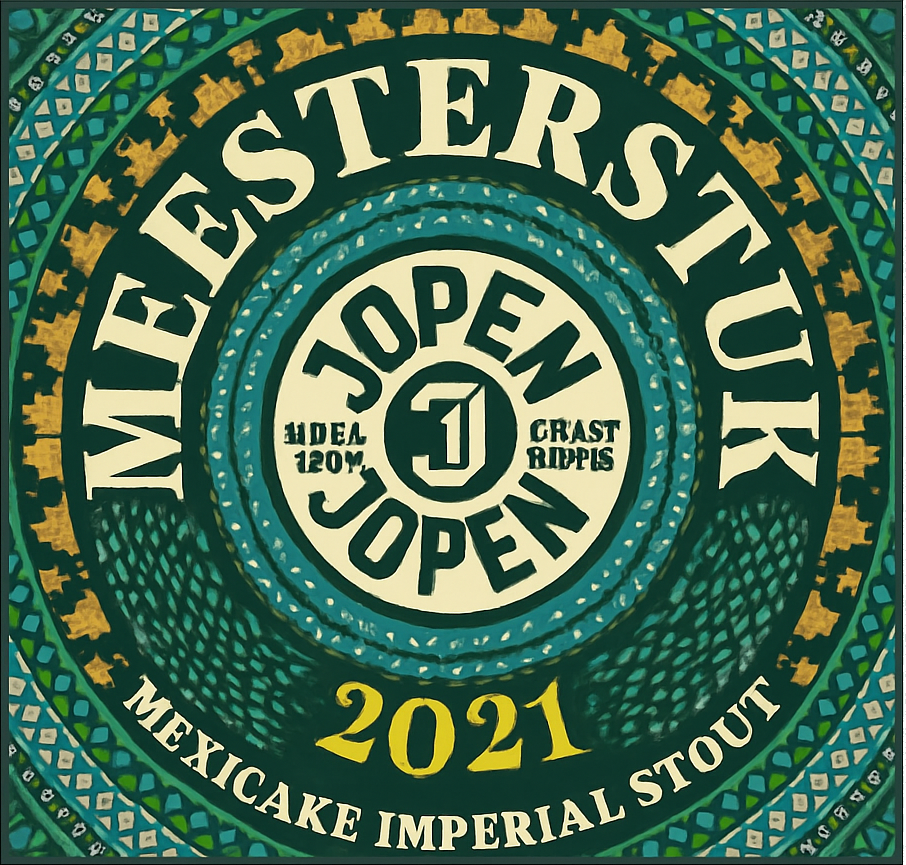 Etiket van Jopen Meesterstuk 2027