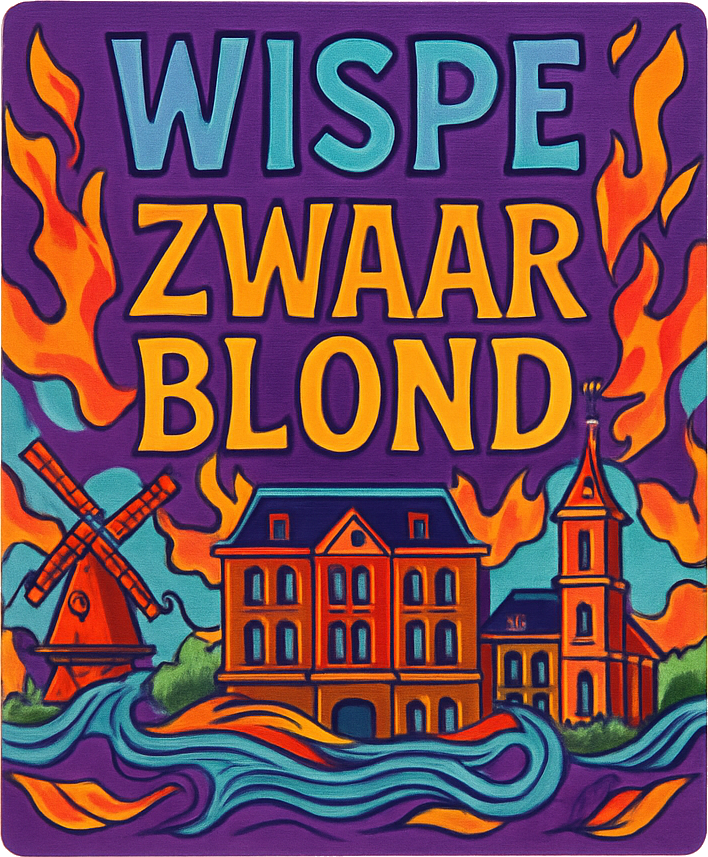 Etiket van Wispe Zwaar Blond