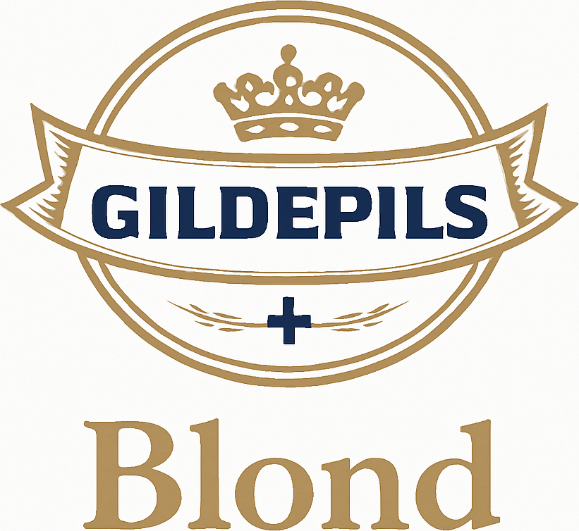 Etiket van Gildepils Blond