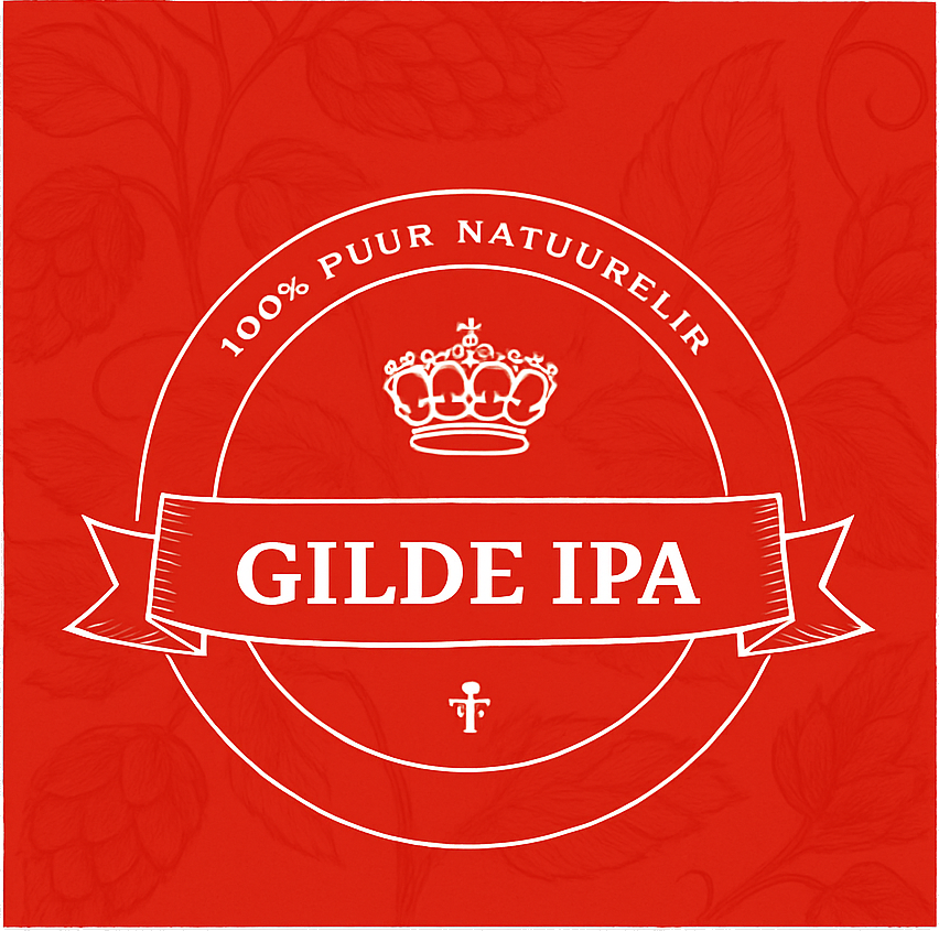 Etiket van Gildepils IPA
