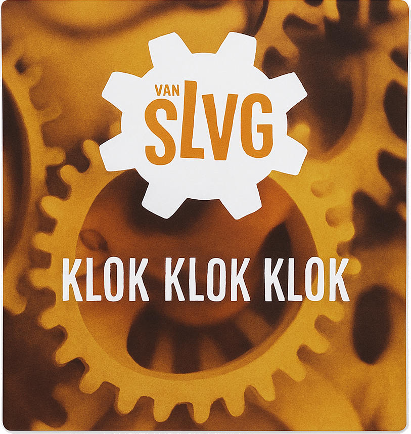 Etiket van Van Slag Klokklokklok