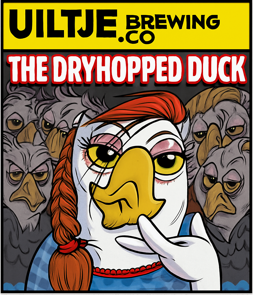 Etiket van Uiltje El Dorado Duckface