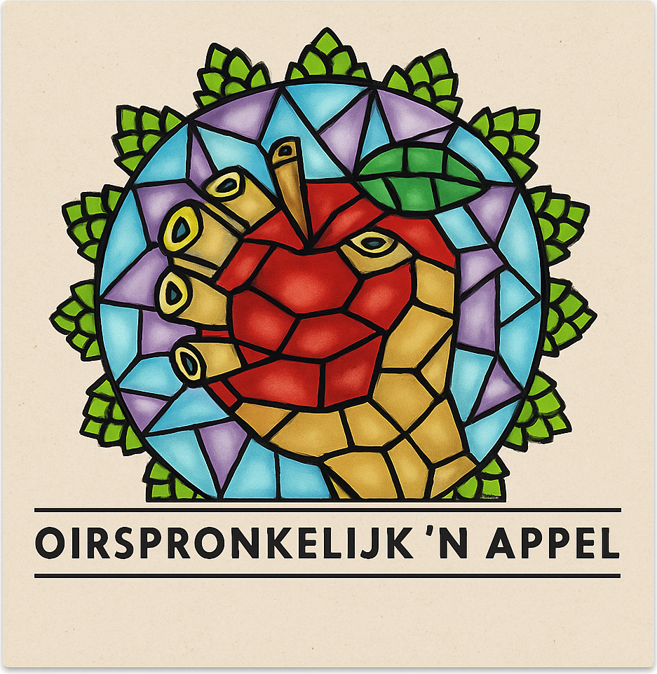 Etiket van Oirspronkelijk 'n Appel