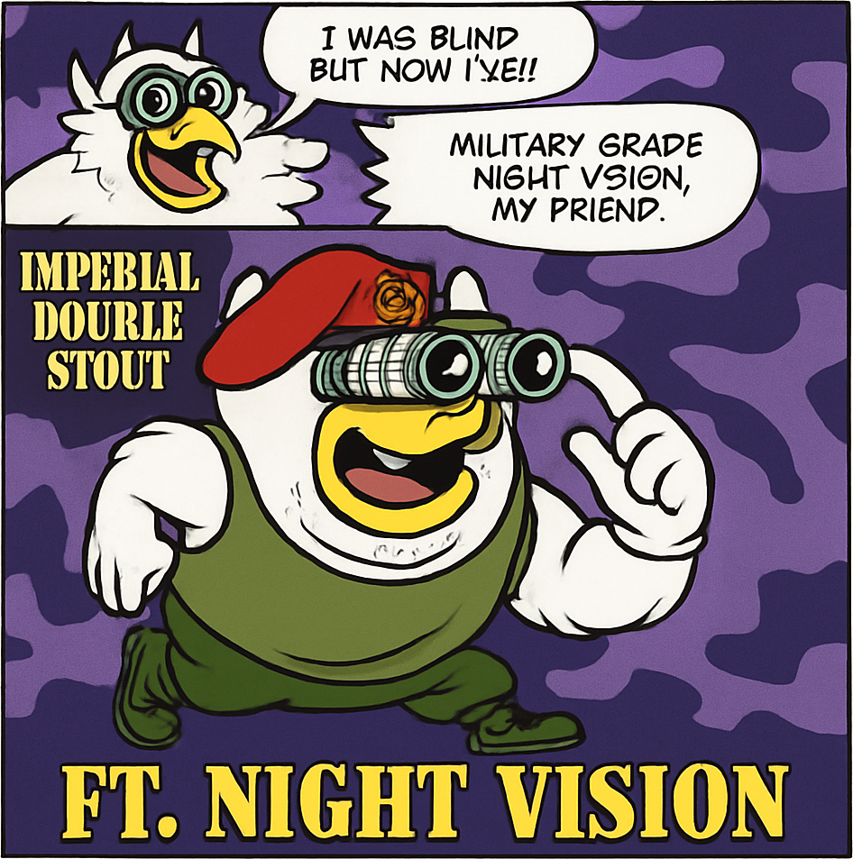 Etiket van Uiltje Sgt Night Vision