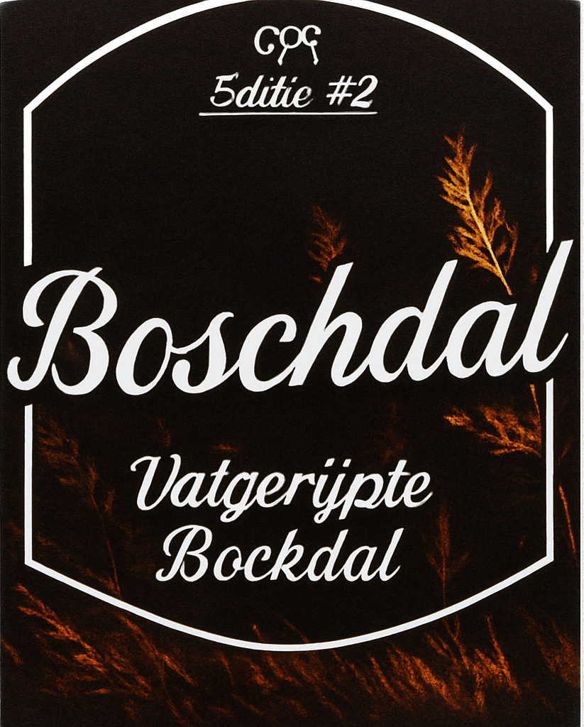 Etiket van Boschdal Vatgerijpte Bockdal