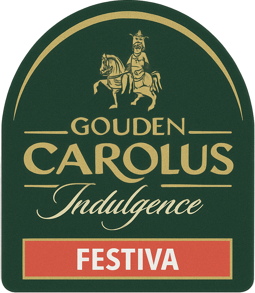 Etiket van Gouden Carolus Indulgence 2022 Festiva