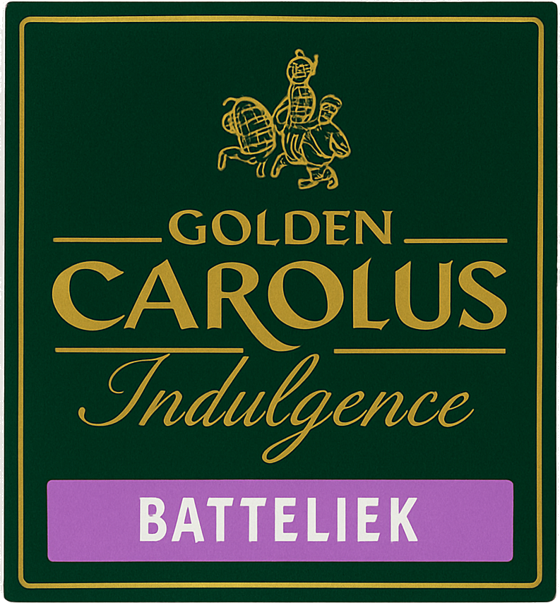 Etiket van Gouden Carolus Indulgence 2023 Batteliek