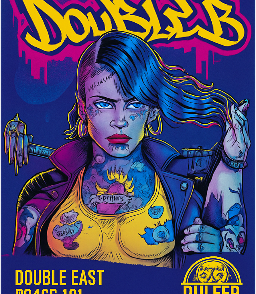 Etiket van Pulfer Double Dubbele East Coast IPA