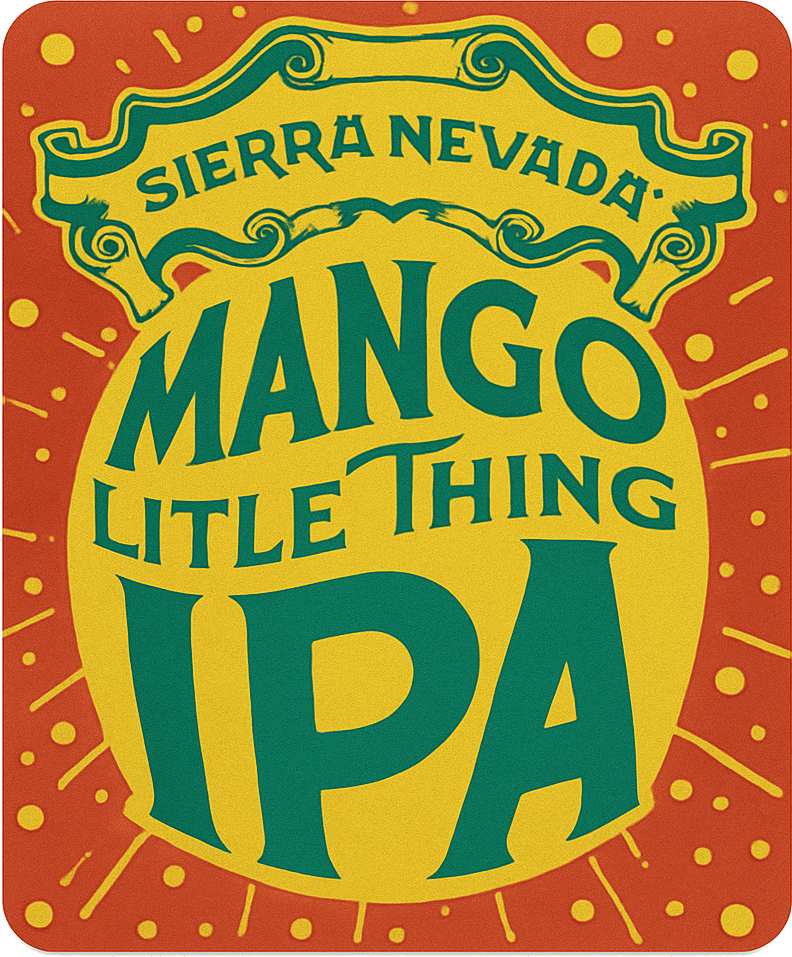 Etiket van Sierra Nevada Mango Little Thing