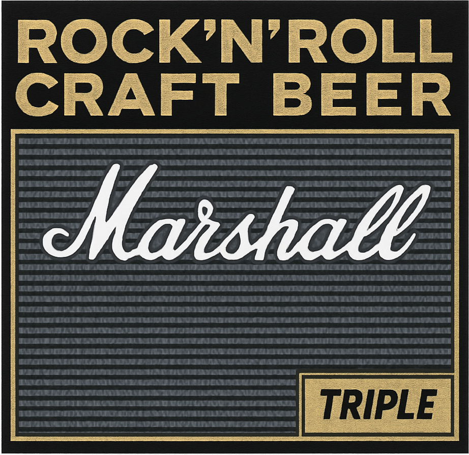 Etiket van Marshall Triple