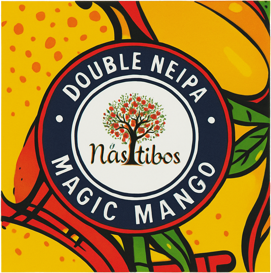Etiket van Naastbos Double NEIPA