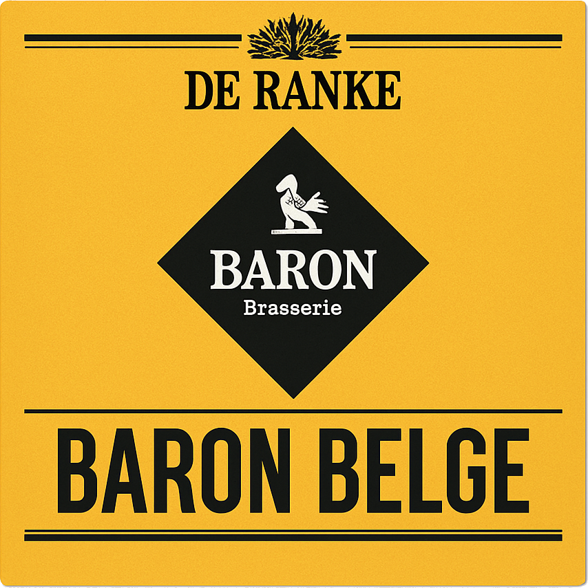 Etiket van De Ranke x Au Baron
