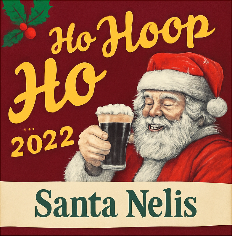 Etiket van Hoop Santa Nelis