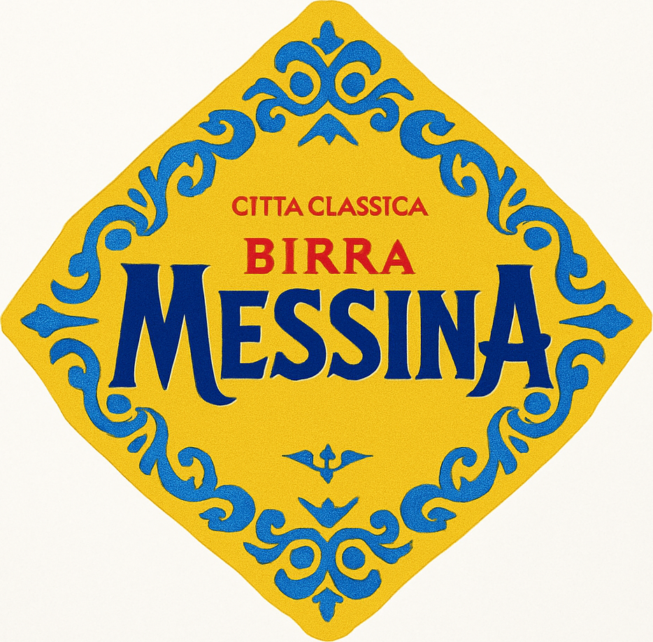 Etiket van Birra Messina