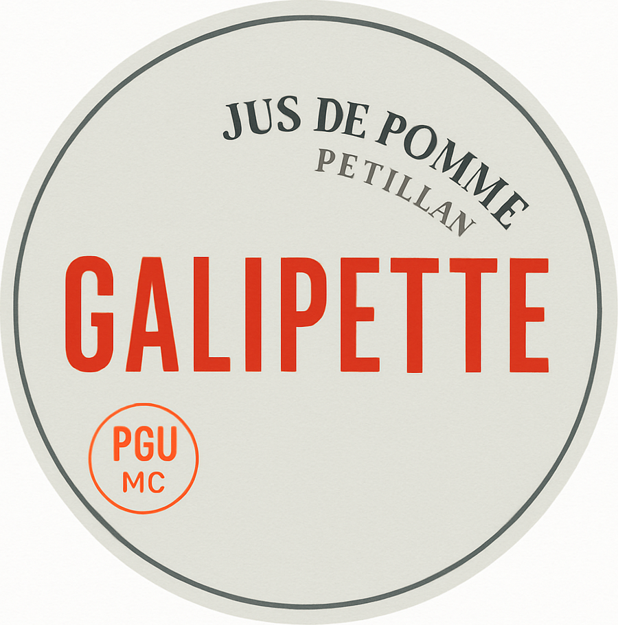 Etiket van Galipette Cider 0.0%