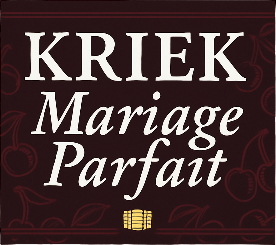 Etiket van Boon Kriek Mariage Parfait