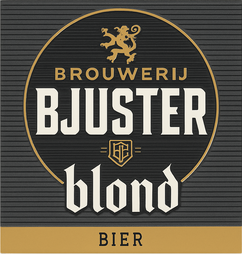 Etiket van Bjuster Blond