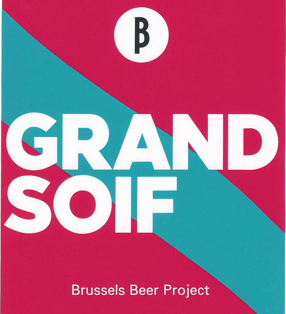 Etiket van Brussels Beer Project Grand Soif