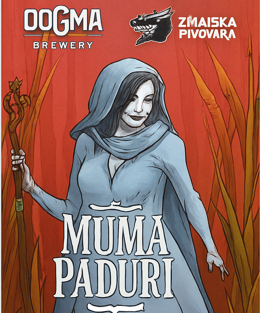 Etiket van Dogma x Zmajska Muma Paduri APA