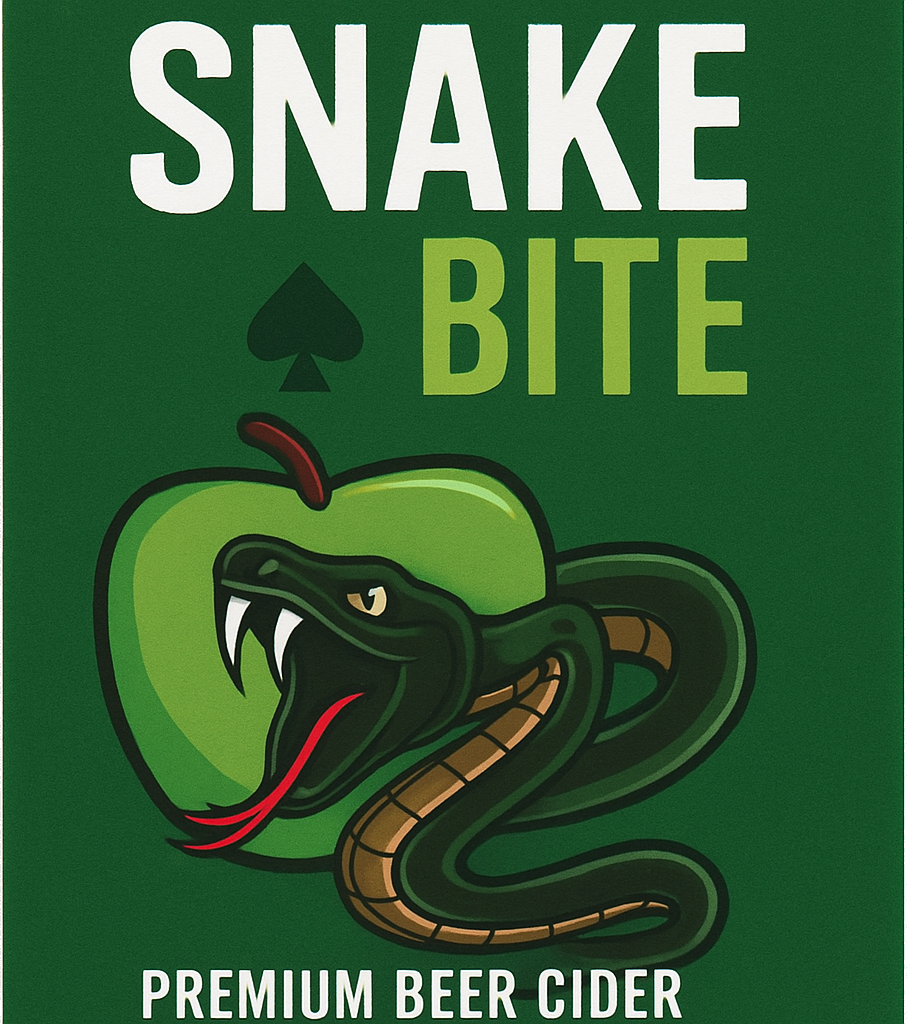 Etiket van Nest Snakebite