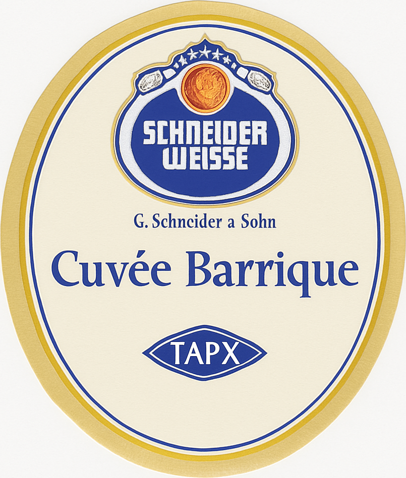 Etiket van Schneider Cuvée Barrique Tap X 2019