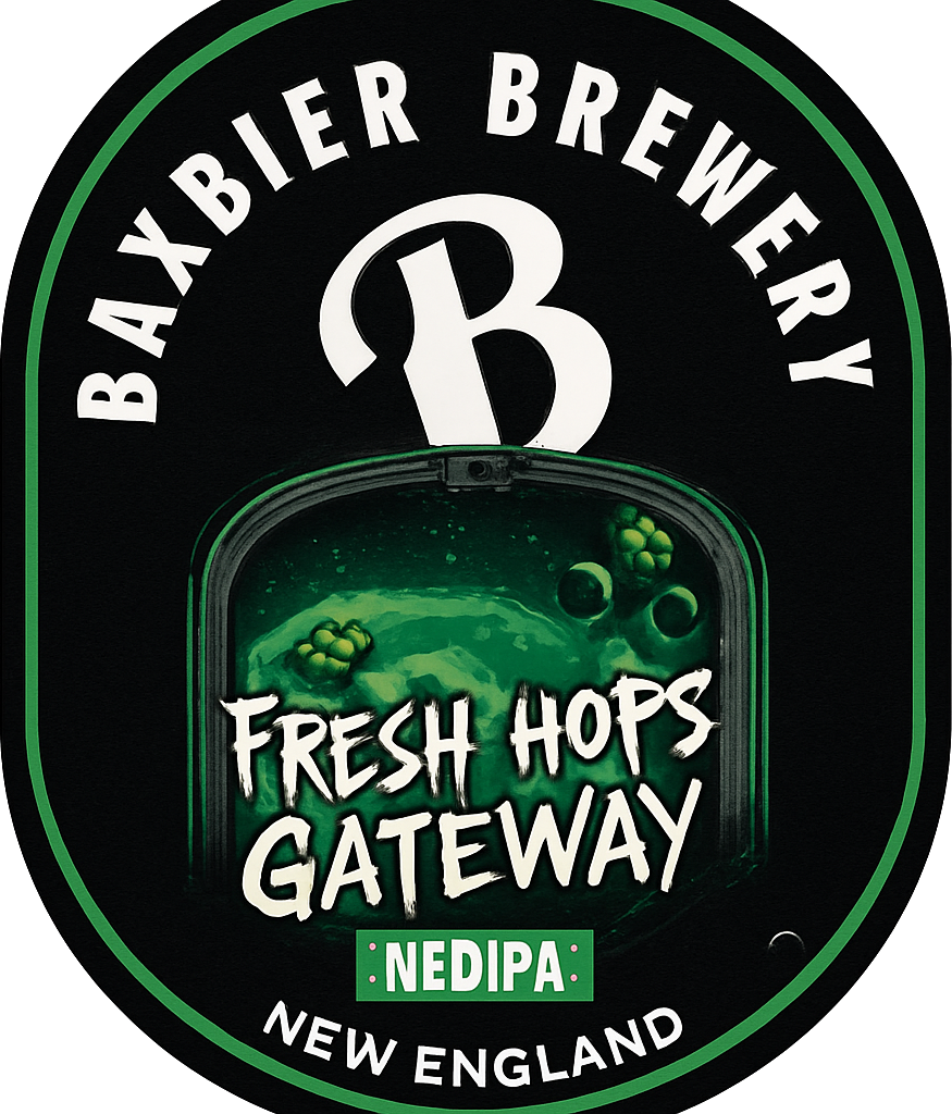 Etiket van Baxbier Fresh Hops Gateway